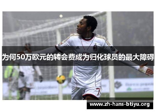 为何50万欧元的转会费成为归化球员的最大障碍 为何50万欧元的转会费成为归化球员的最大障碍