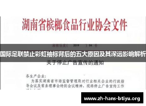 国际足联禁止彩虹袖标背后的五大原因及其深远影响解析 国际足联禁止彩虹袖标背后的五大原因及其深远影响解析